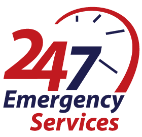 24/7 emergency service icon