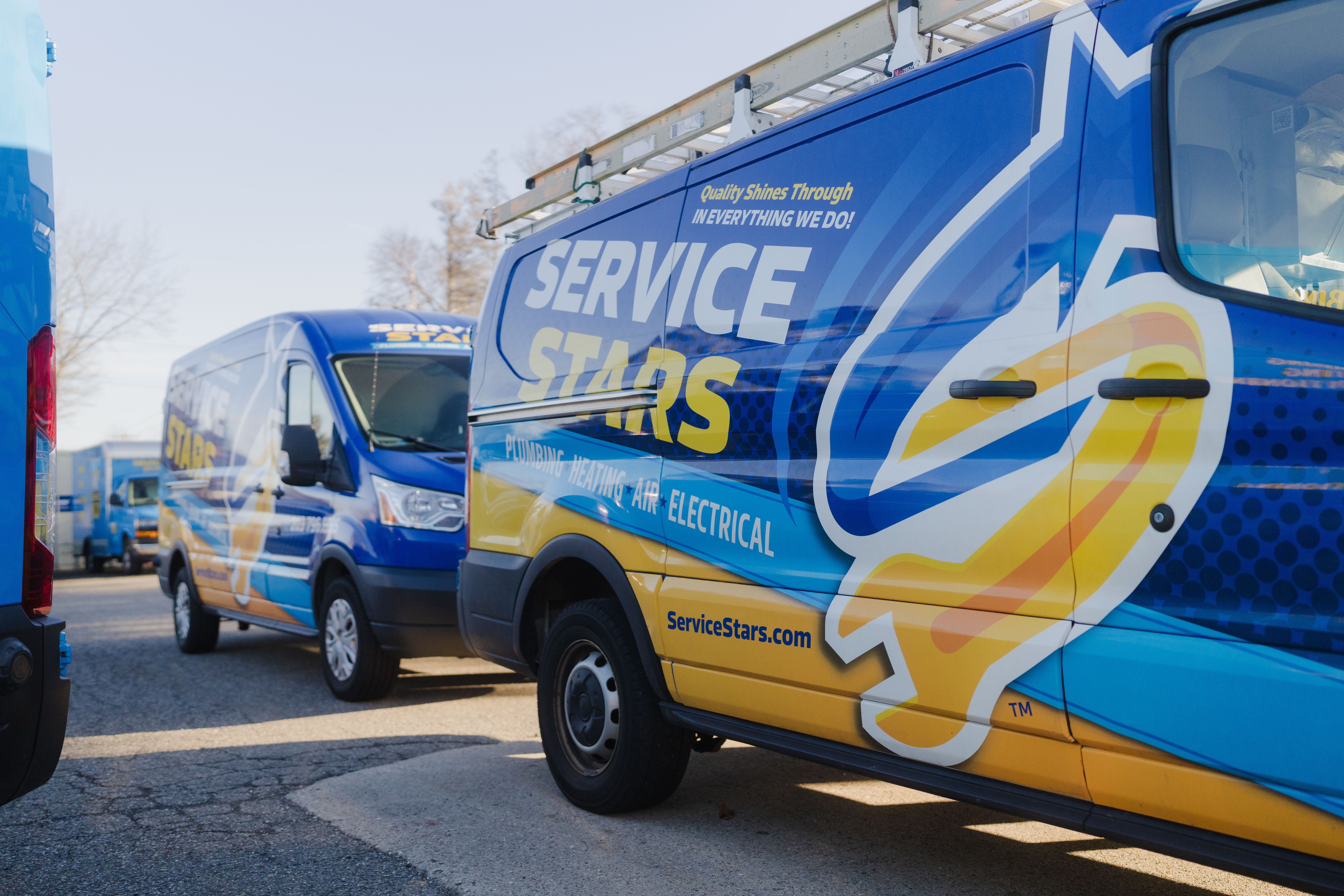 service stars company van